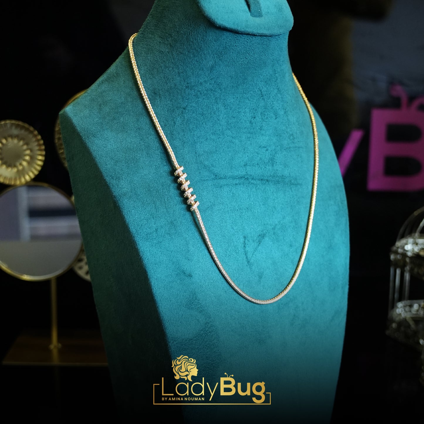 Gold-plated chain