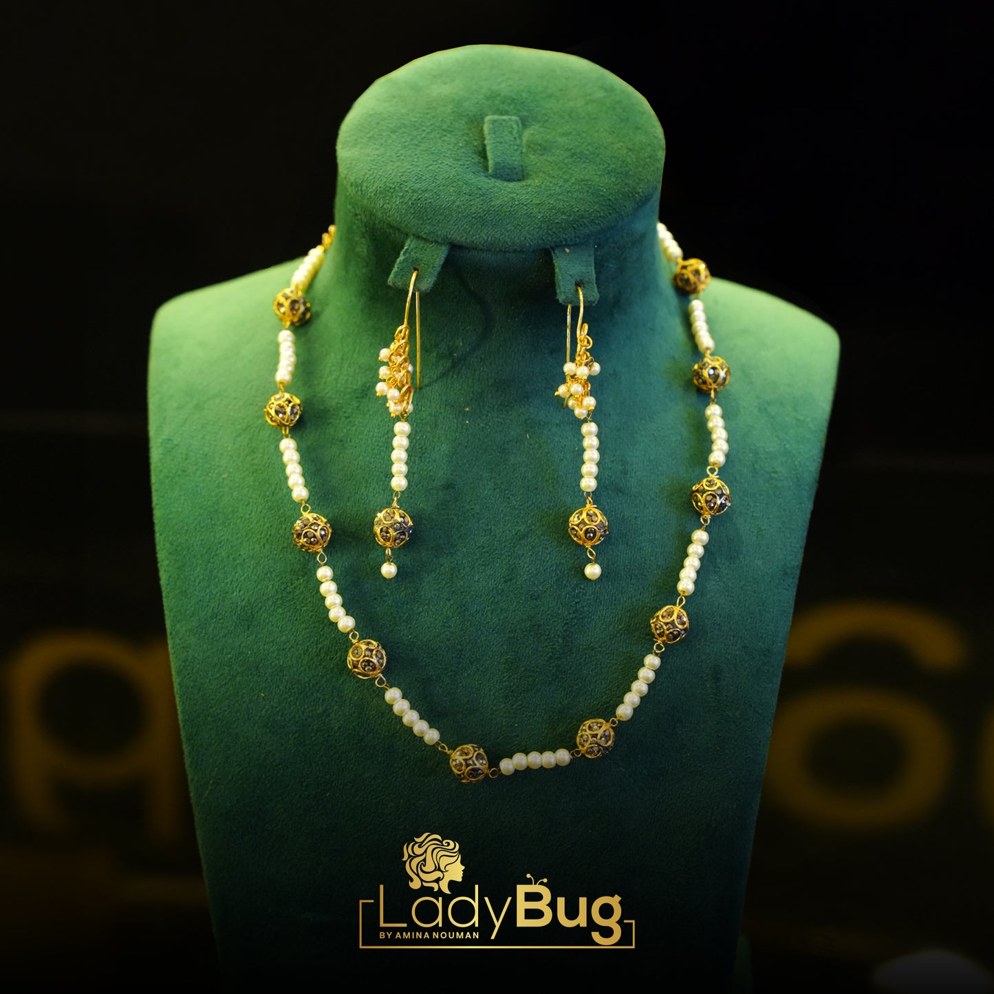 Pearl Chain Necklace – Necklace by Ladybug (Photo 2)