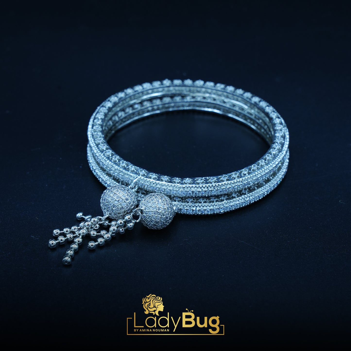 Gold-plated openable bangles (LB-134)