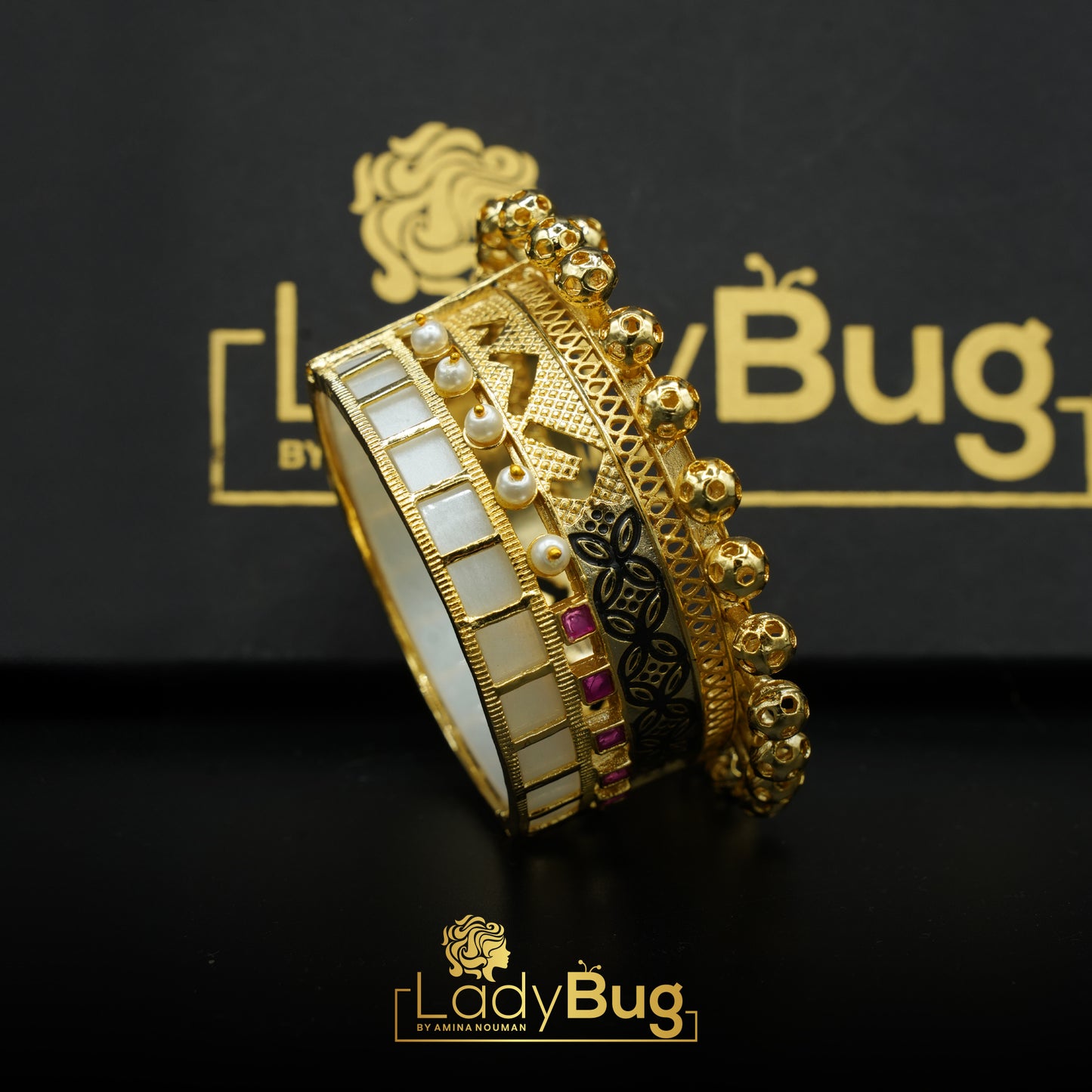 Openable Gold-plated Rajwari Kara