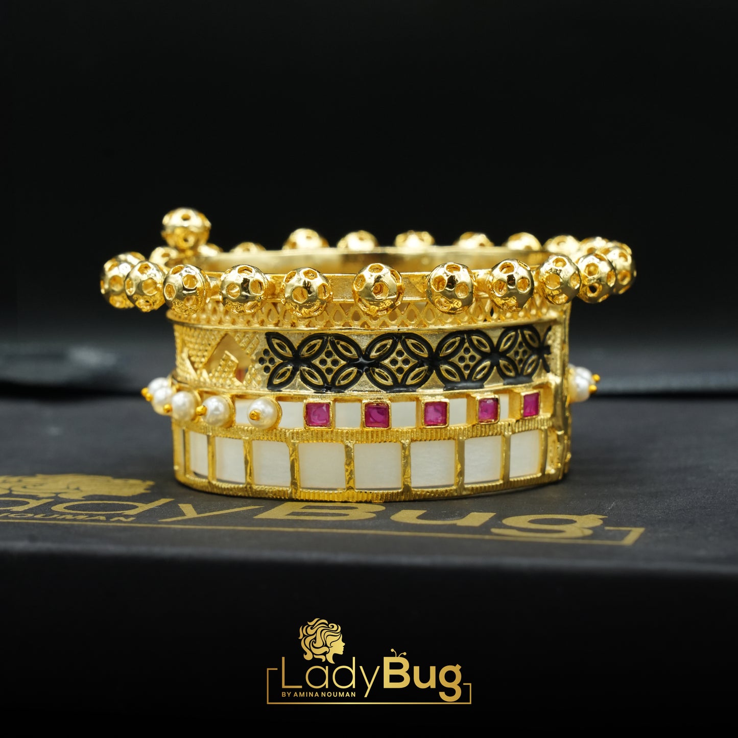 Openable Gold-plated Rajwari Kara
