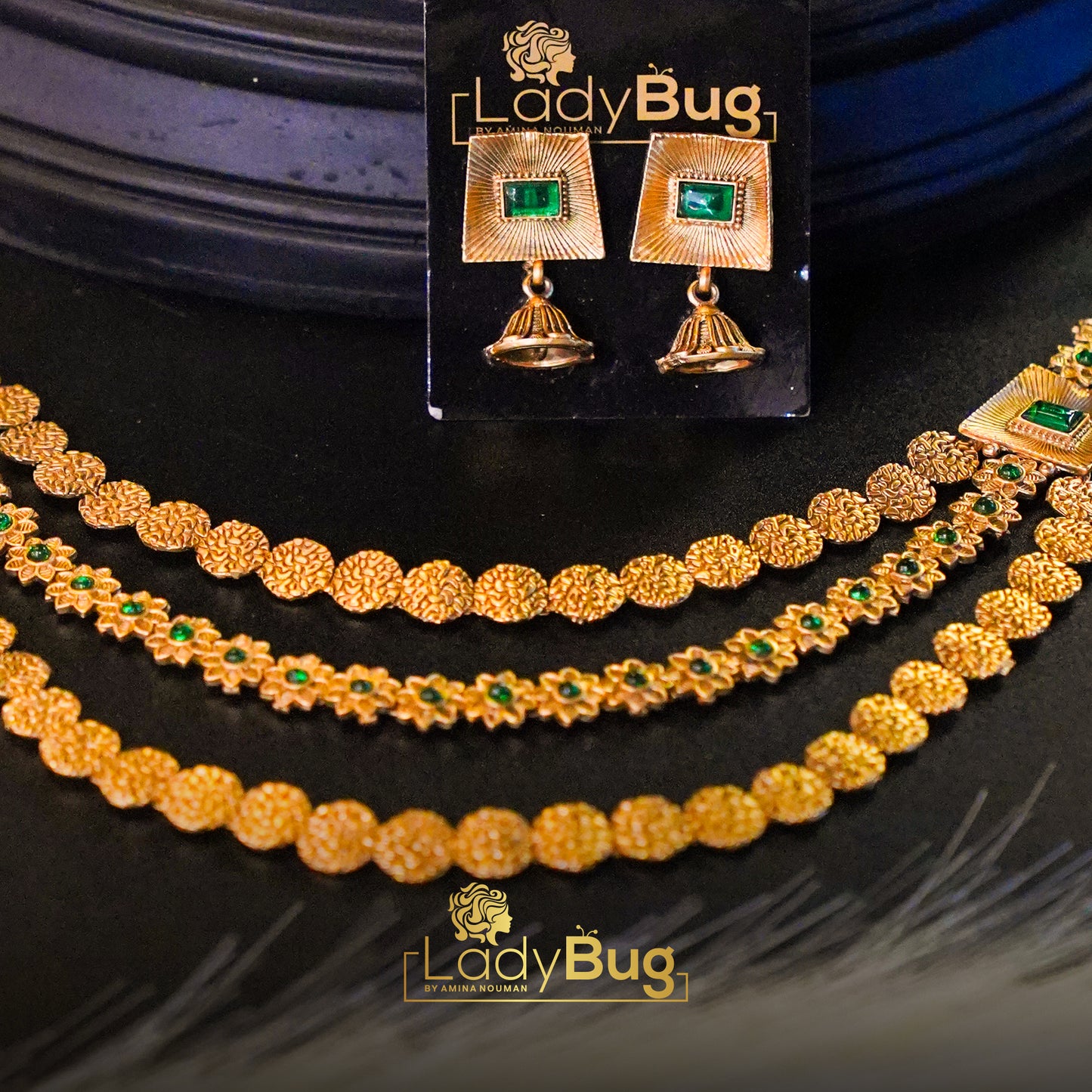Rajwari Mala Set 2 Layers