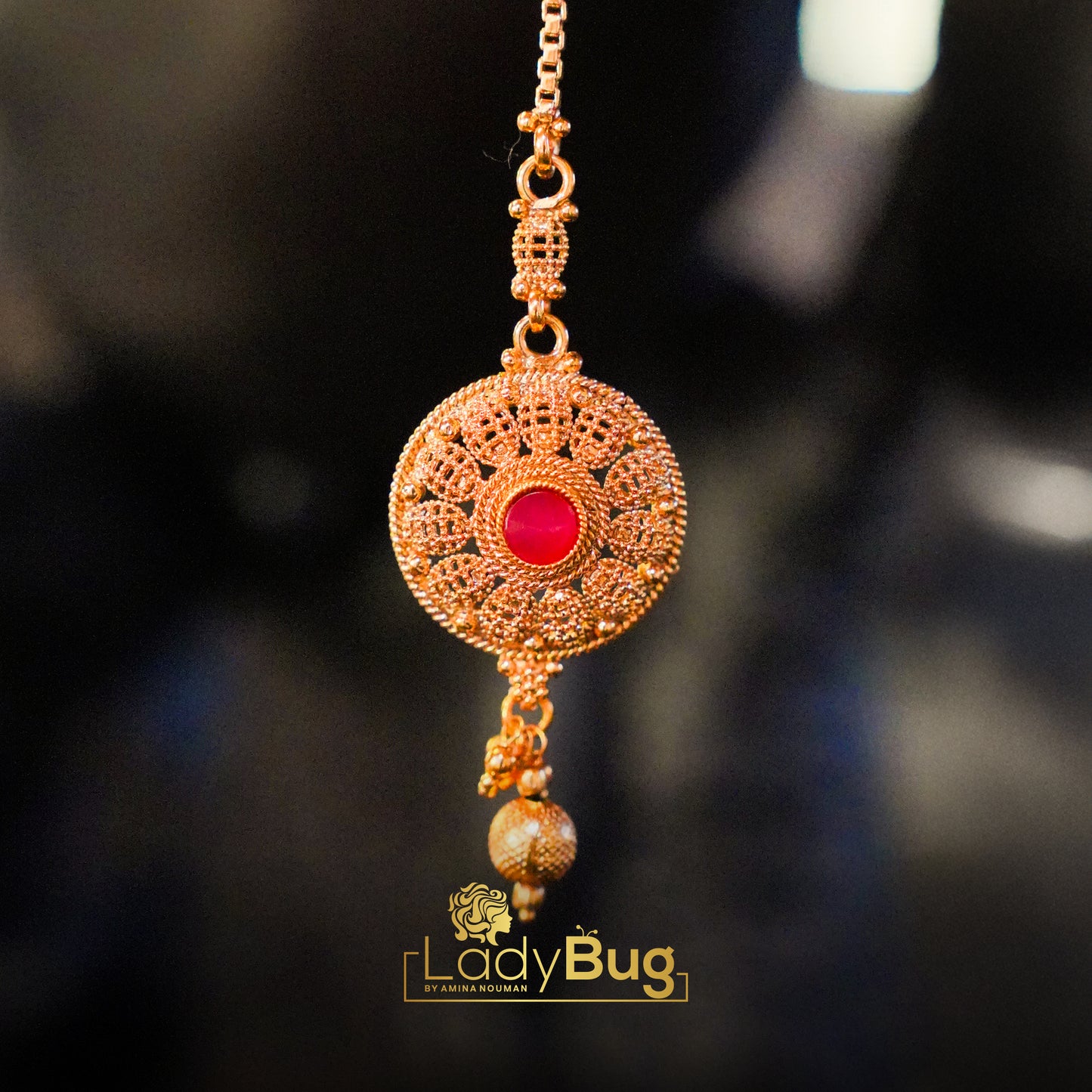 Gold Plated Long Mala Set