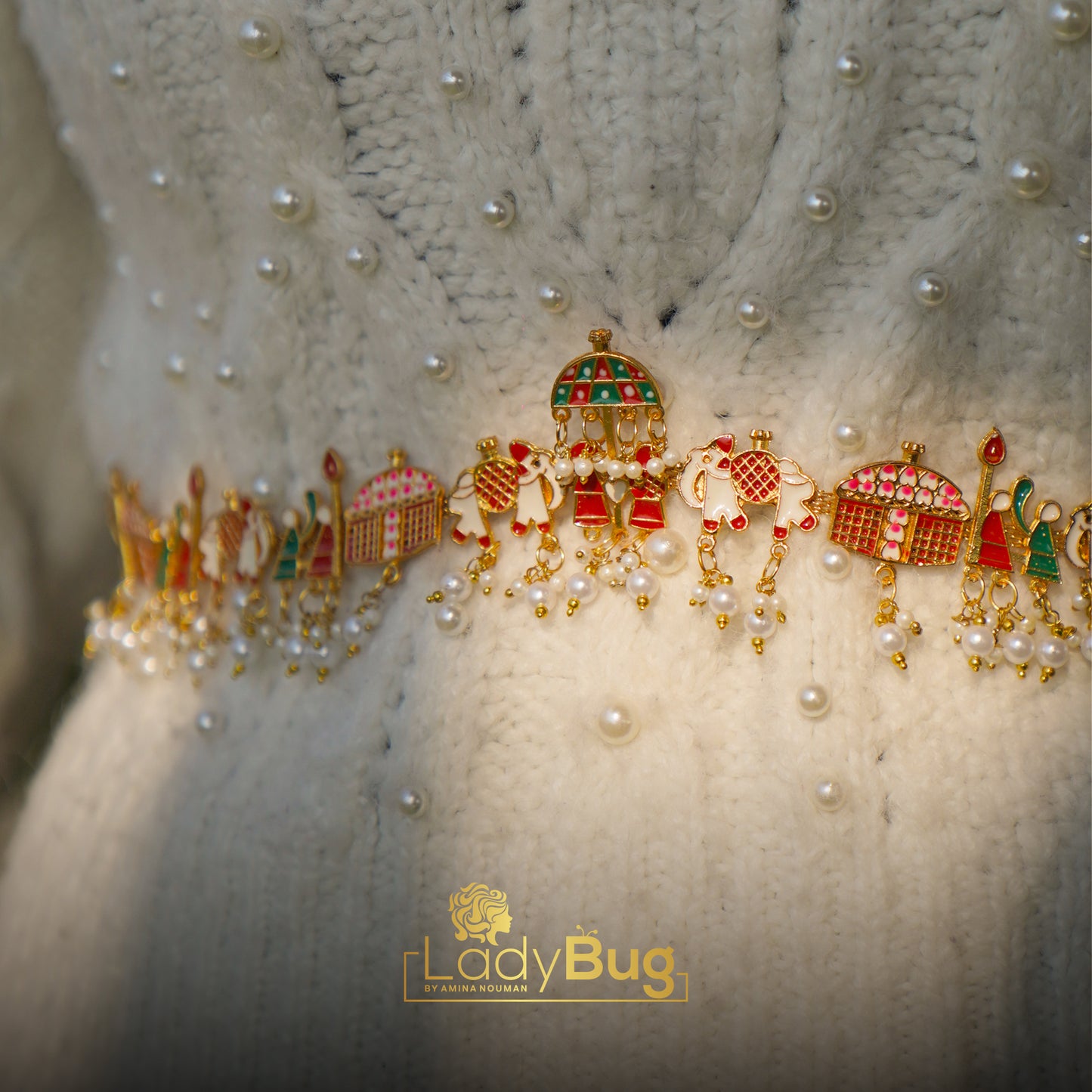 Gold Plated Ragastani Belt