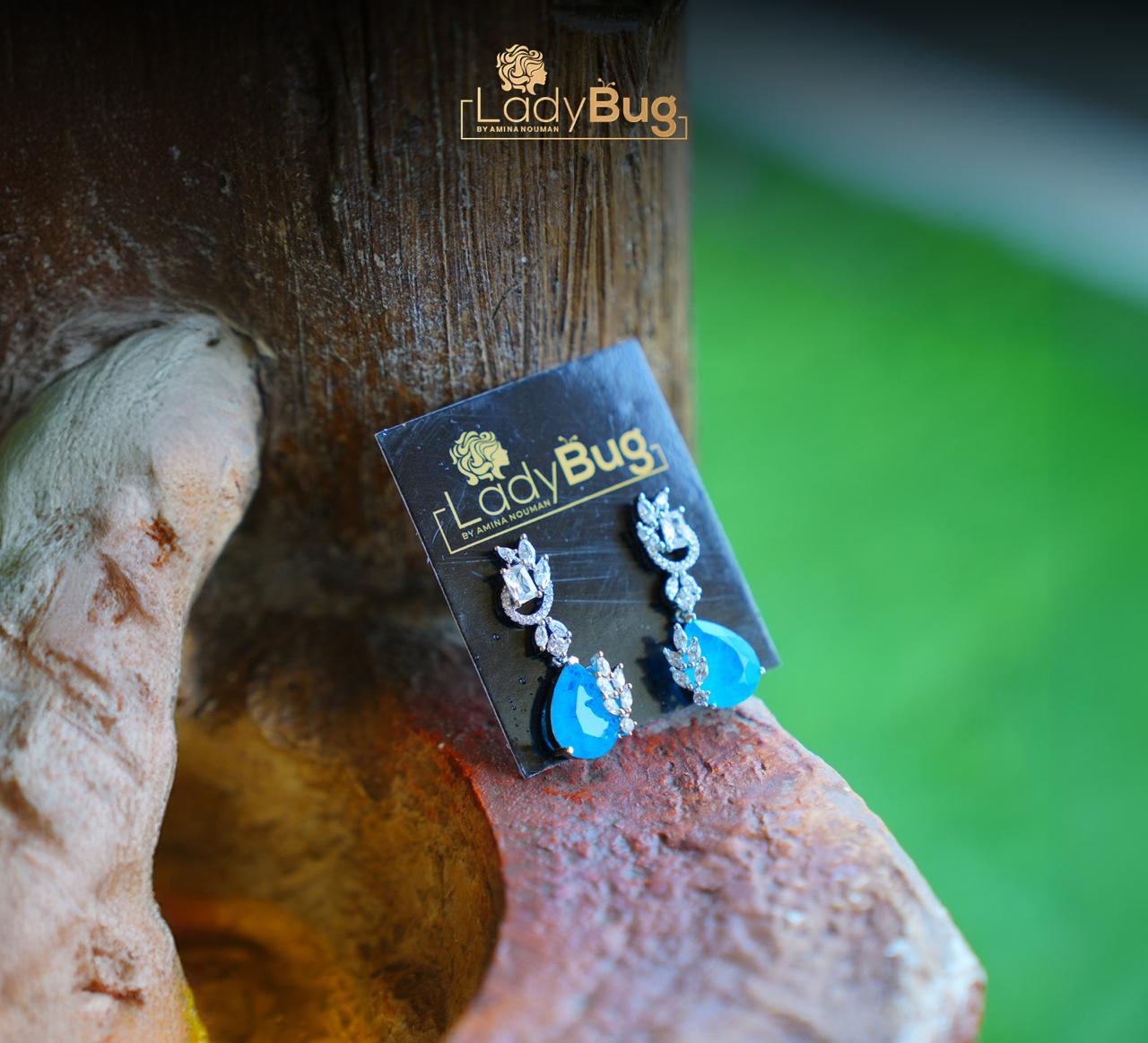 Duplet Stone Earrings