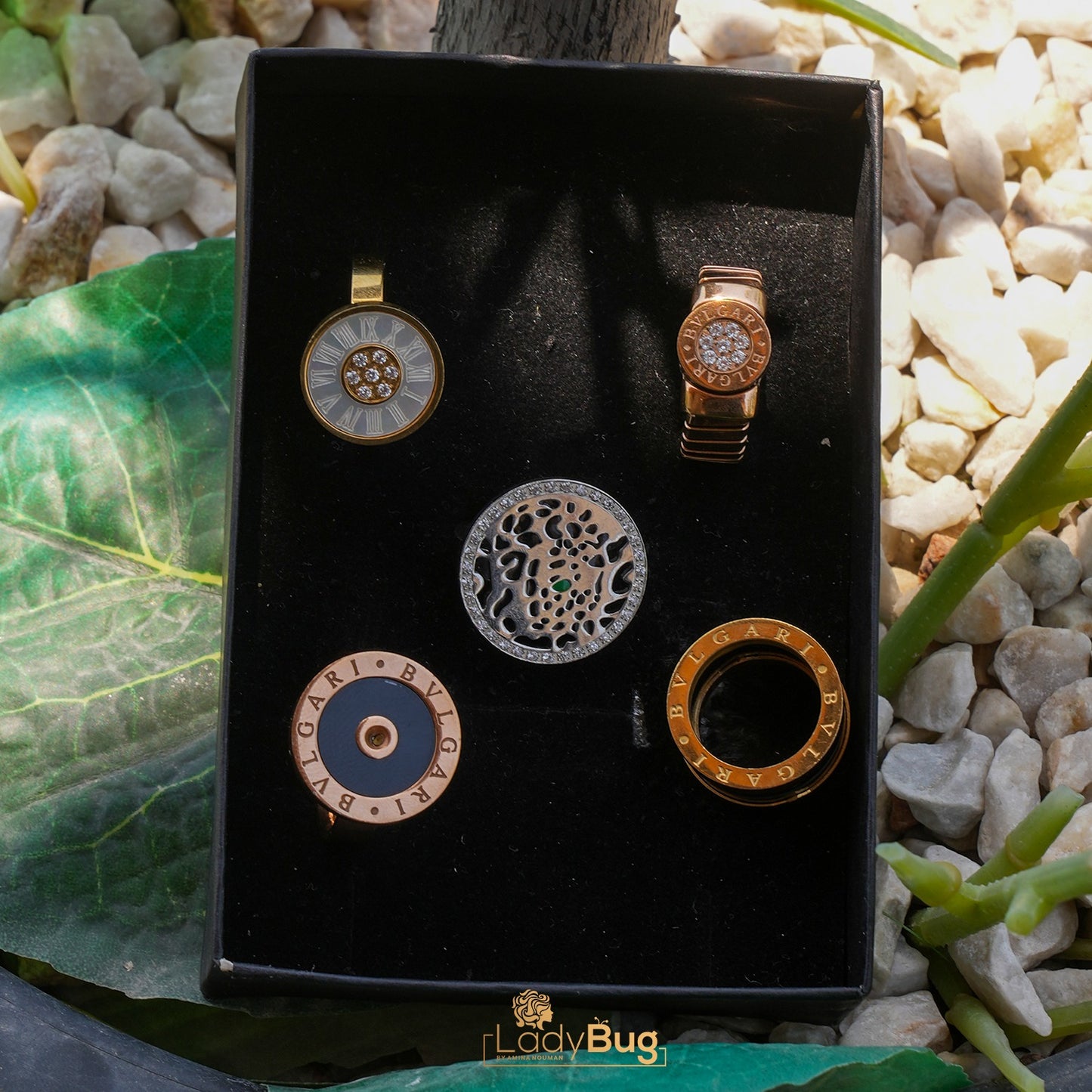 Bundle of 5 rings ''EID OFFER''