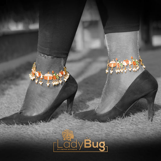 South Indian Anklets Pair