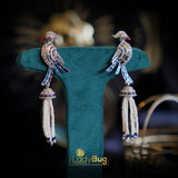 Peacock Long Mala Set