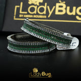 openable Kara in Emerald color and Victorian polish (LB-124,144)
