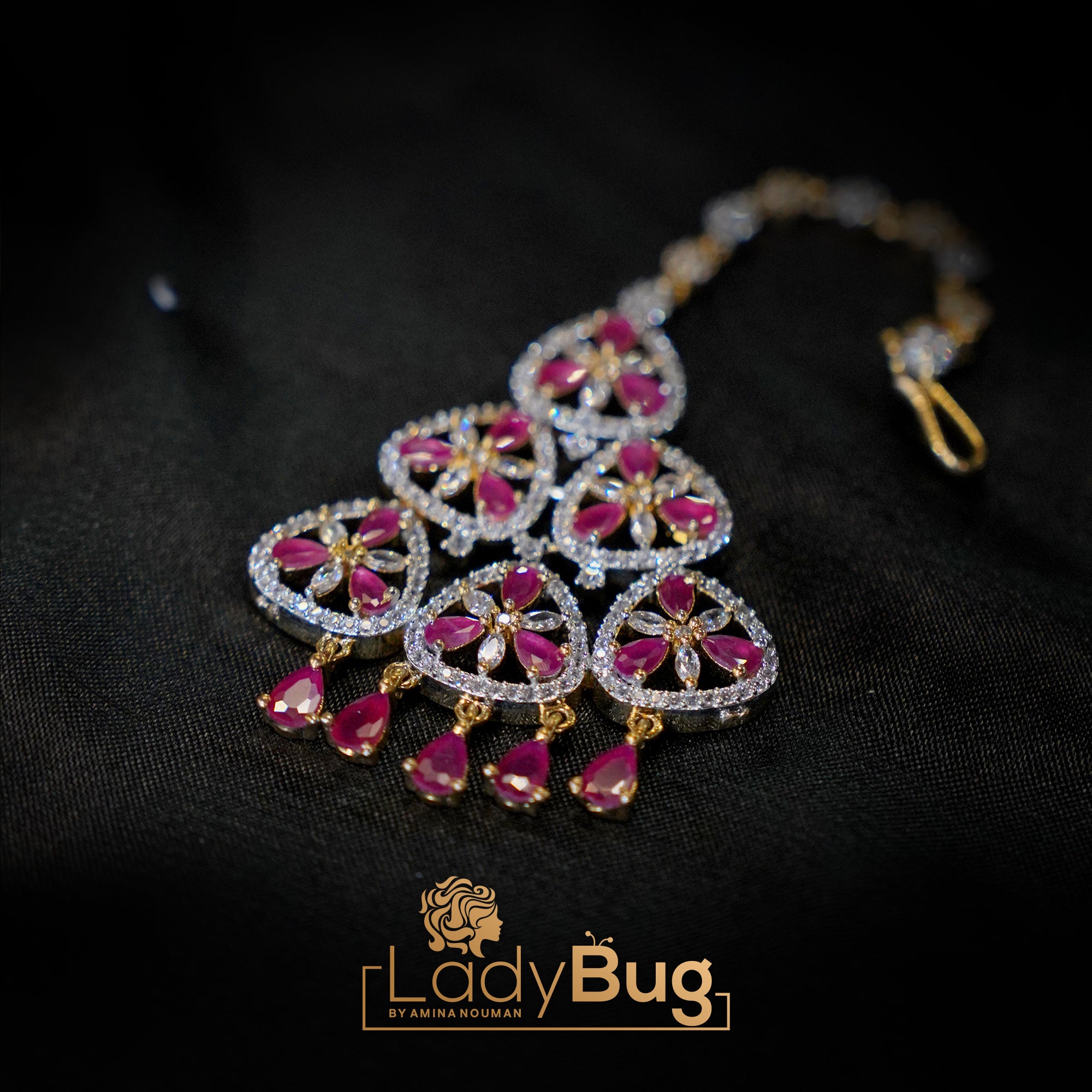 Gold Plated Earring & Teeka LB-450
