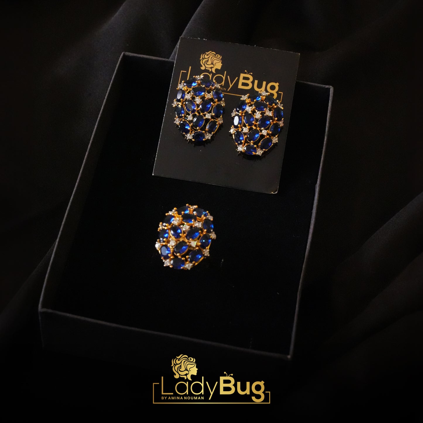 Gold Plated Pendant Set