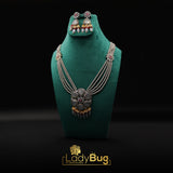 Victorian Polish Mala with Grey Stones