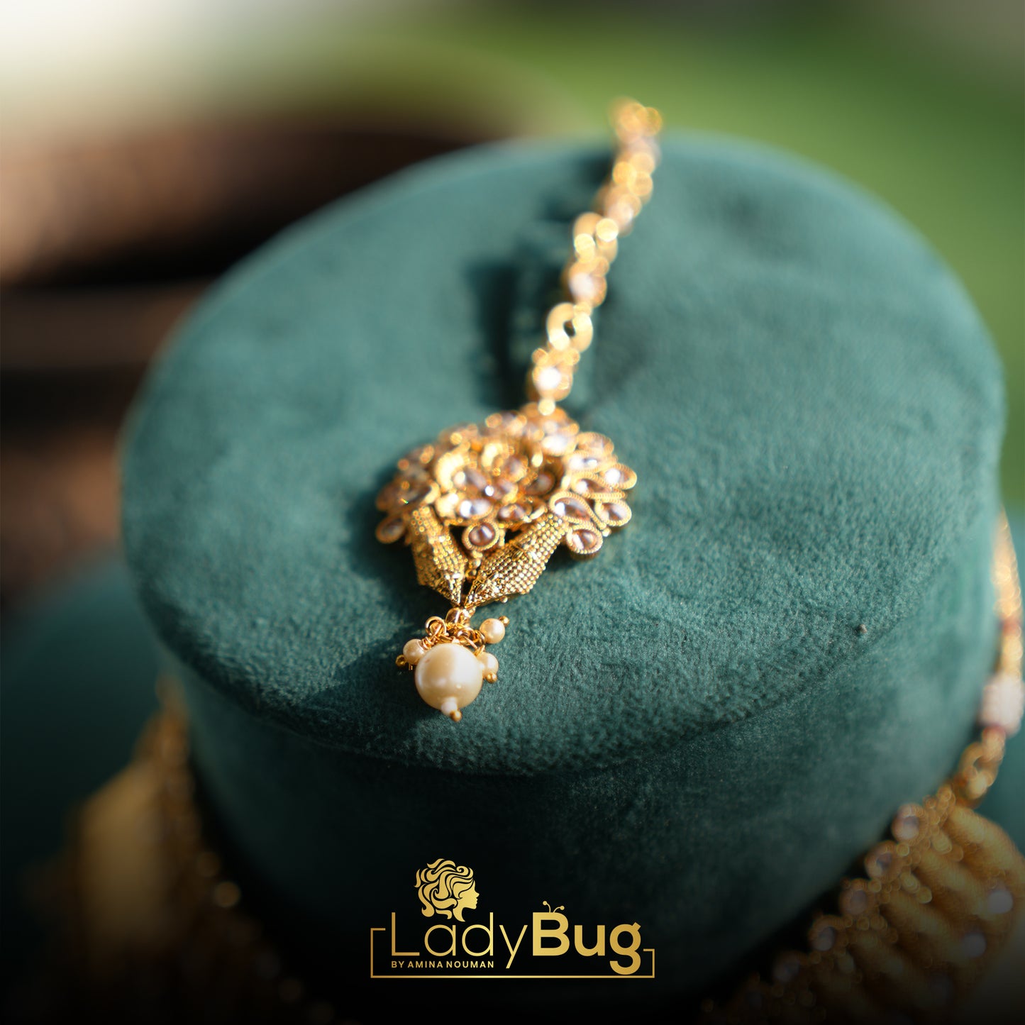 Gold Plated Bridal Necklace