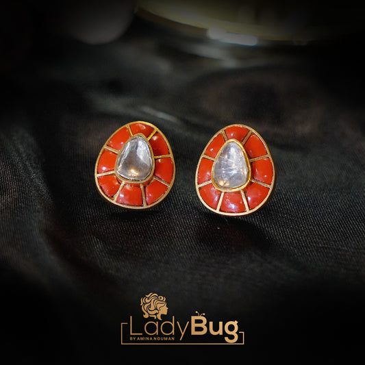 Tayani Kundan Studs