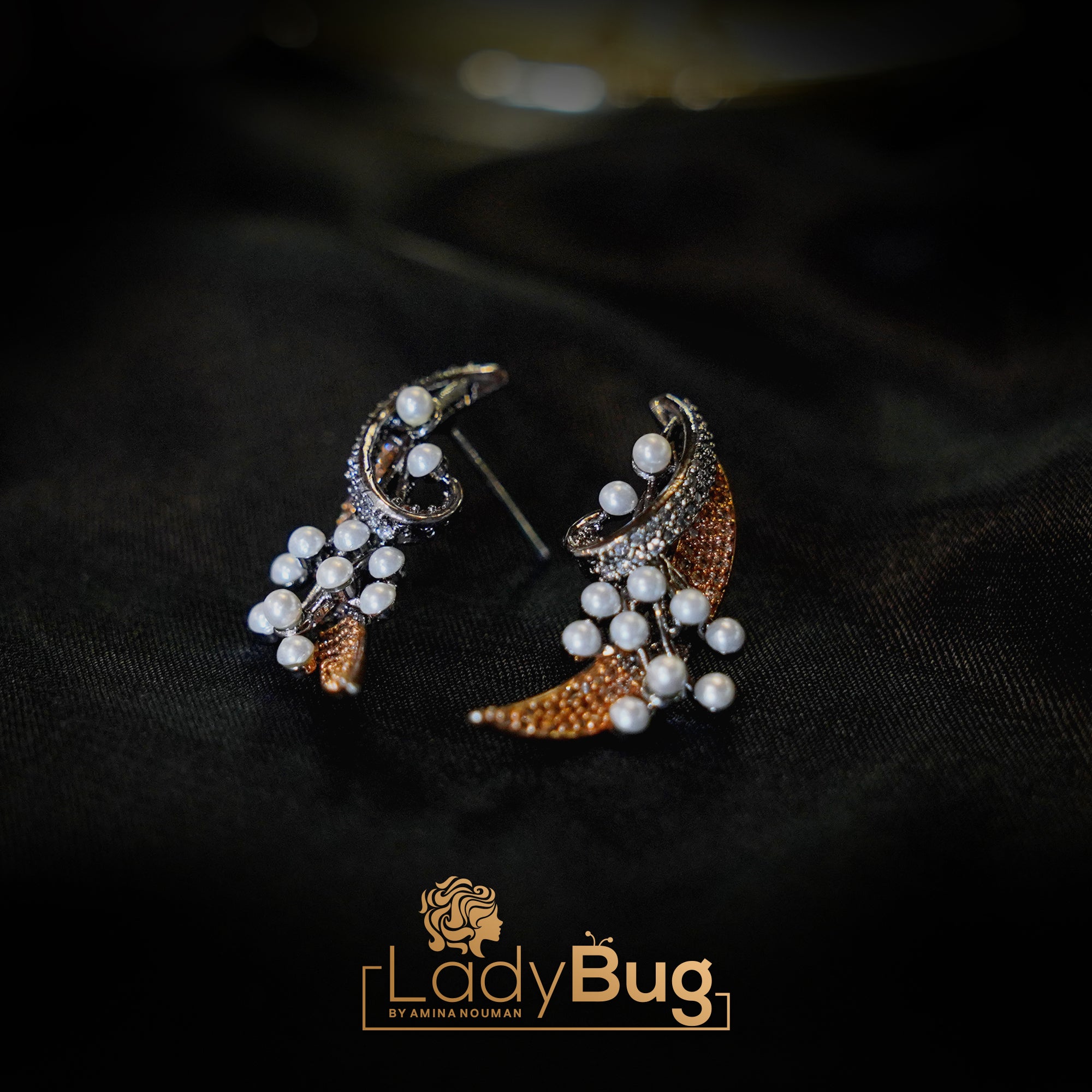 Victorian Polish Zircon Studs
