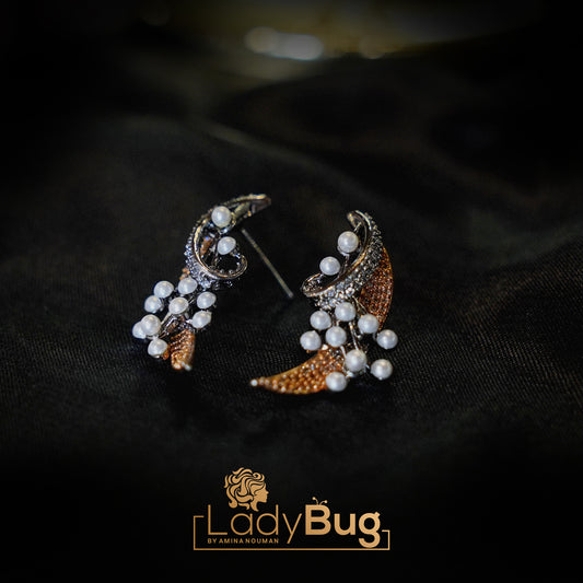 Victorian Polish Zircon Studs