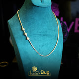 Gold-plated chains