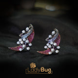 Victorian Polish Zircon Studs
