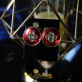Kundan Meena Kari Studs LB-493