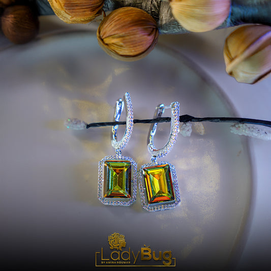 Swarovski Earrings Multi Color