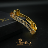 Gold-plated, Openable bracelet, in Champion color (LB-166)