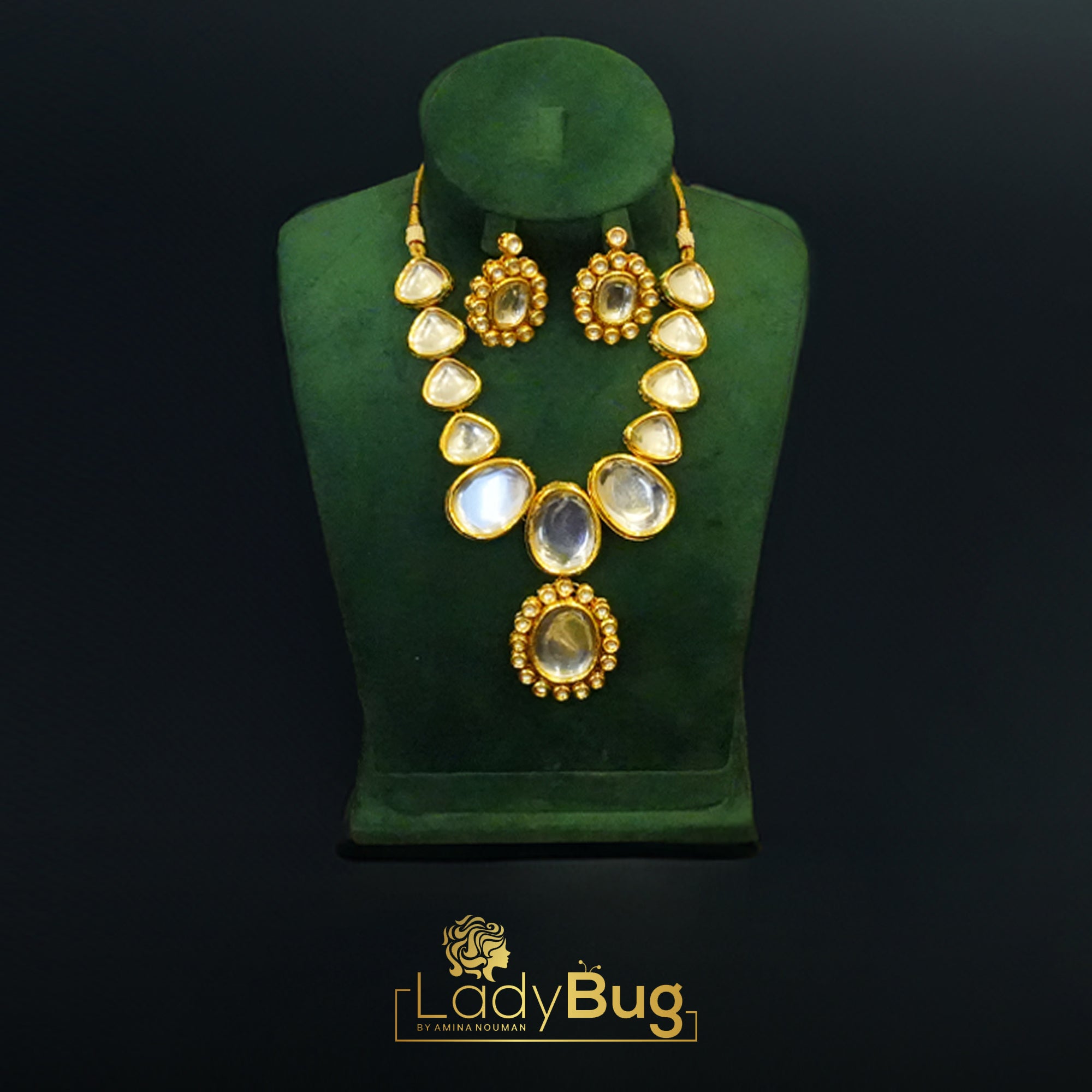 Kundan Necklace Set For Women ( LB -535, LB-890)