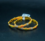 Gold-plated Bangles