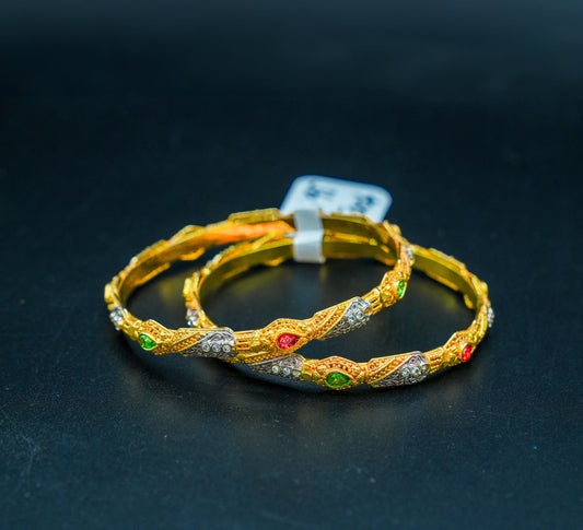 Gold-plated Bangles