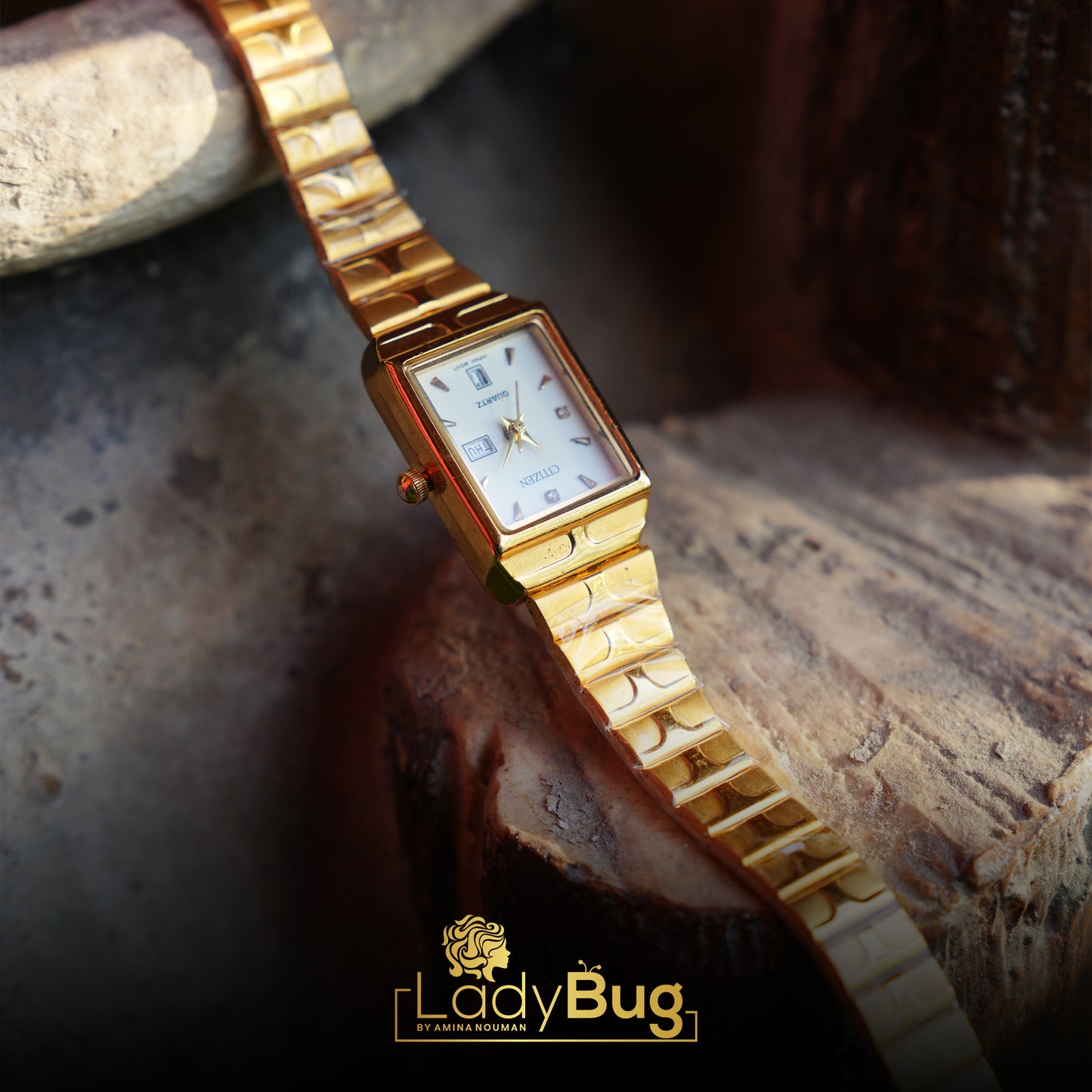 gold-plated citizen watches