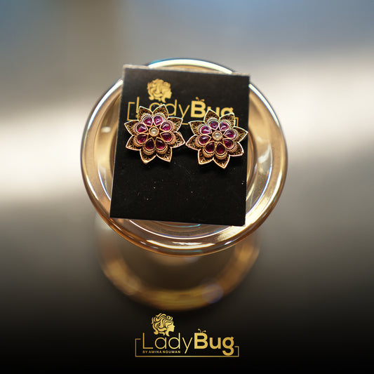 Rajwari, Stone flower studs
