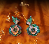 American Zircon Earrings with Victorian Polish (LB 23)