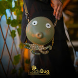 Jazzy Bags Kids & Girls Octopus Design in Thyme colour