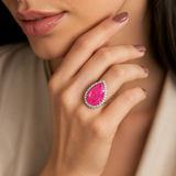 Duplet stone ring