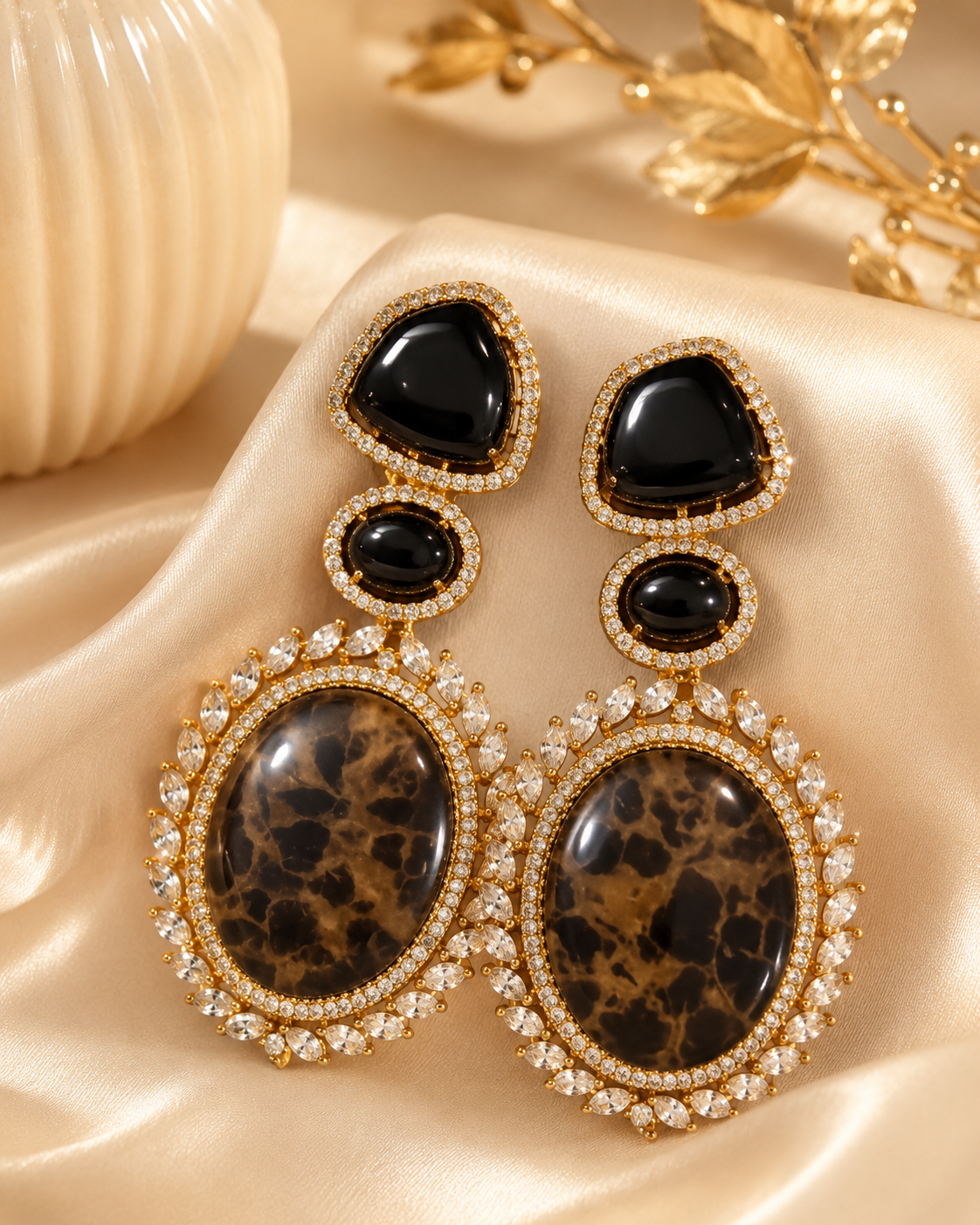 Crystal Statement Earrings