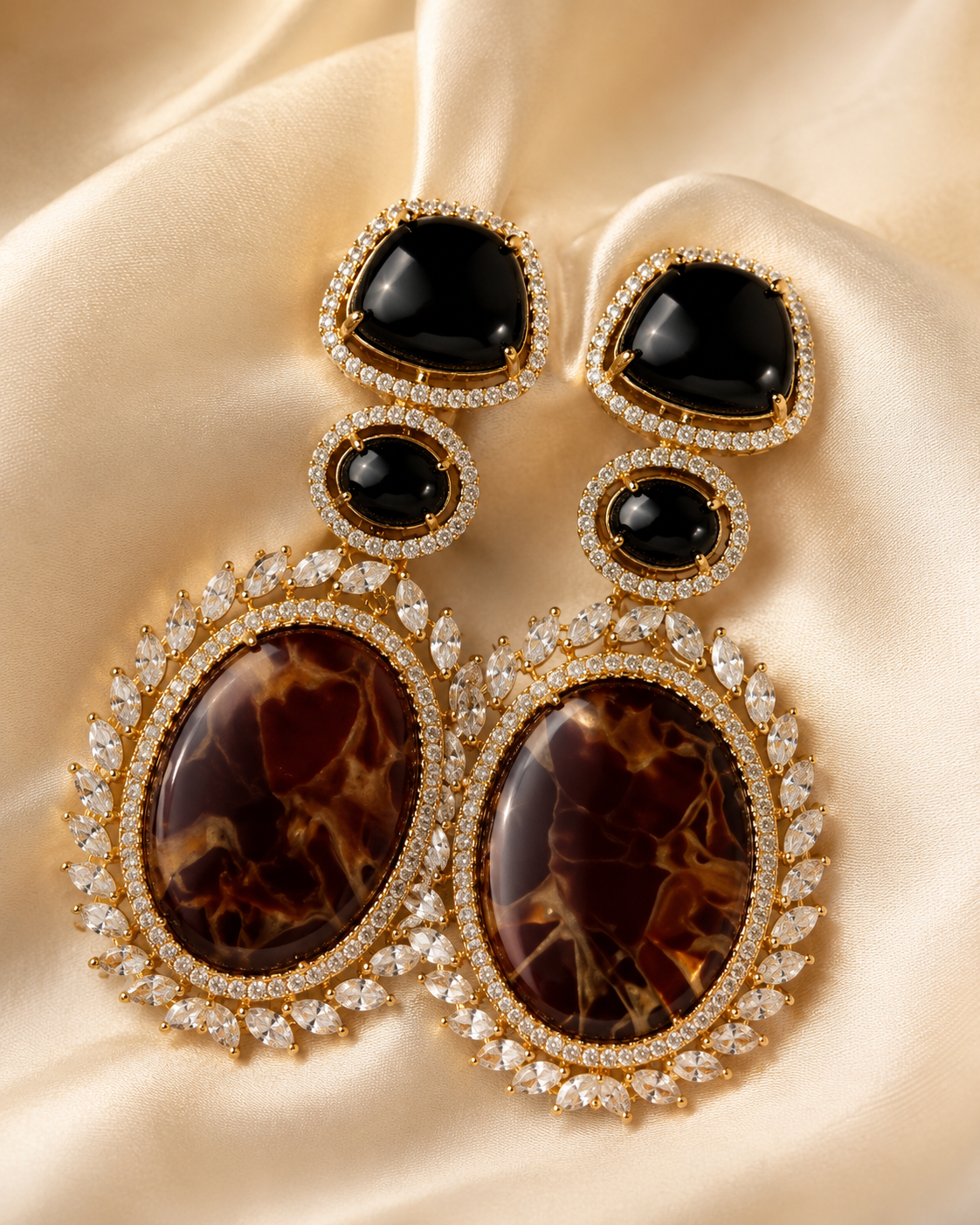 Crystal Statement Earrings