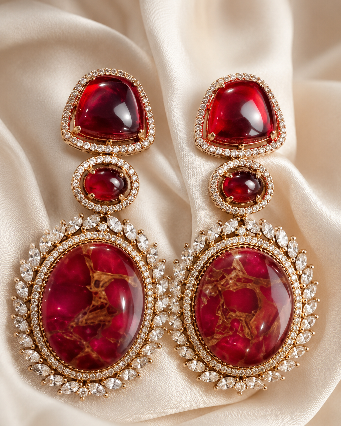 Crystal Statement Earrings