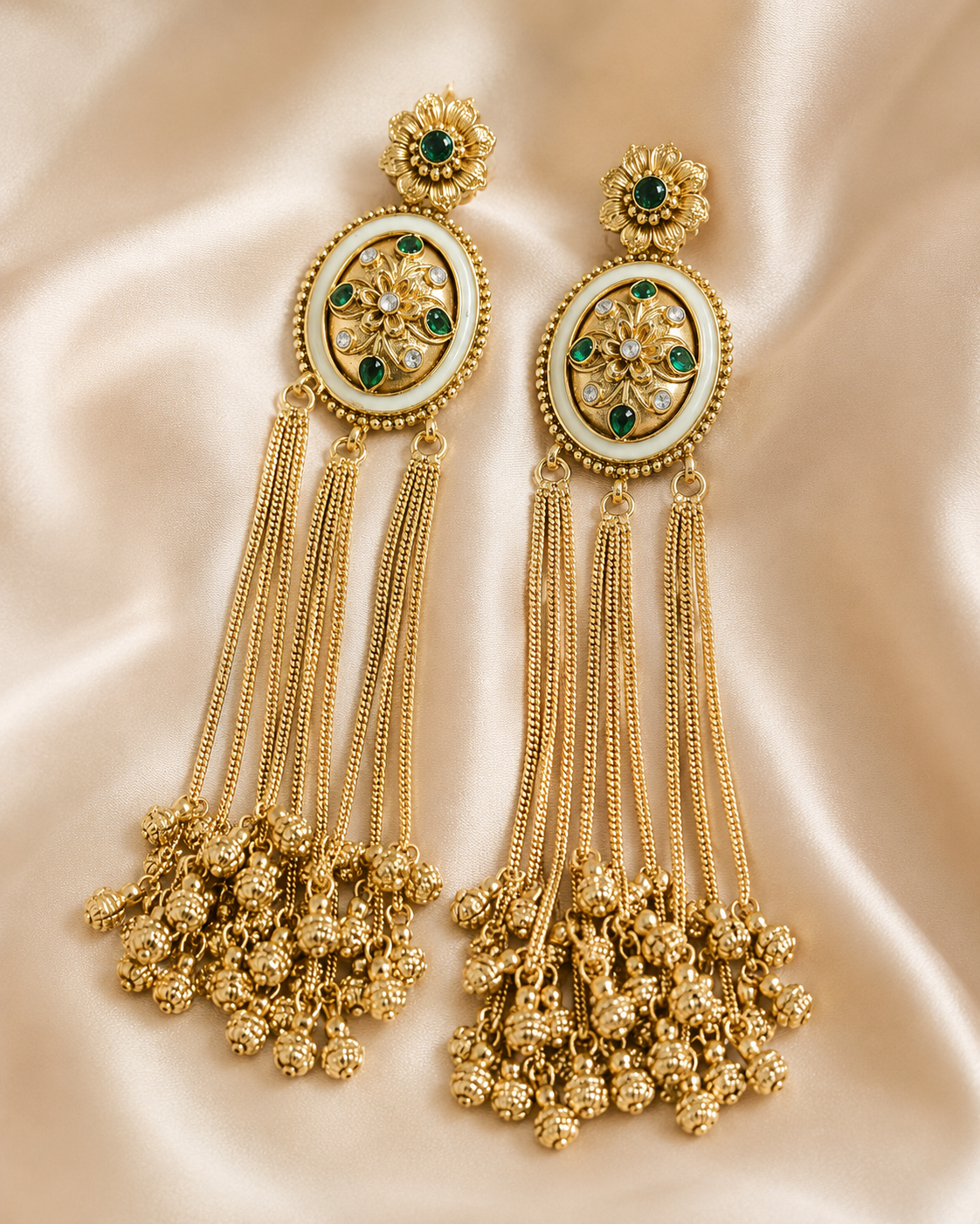Indian style long earings