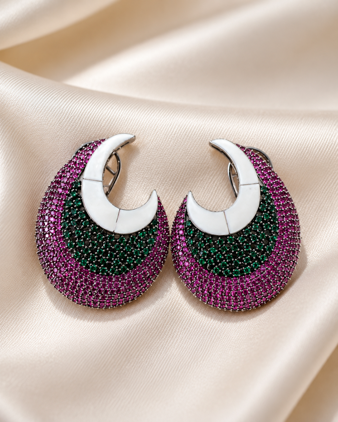 Premium Crescent Hoop Earrings – Hoop Earrings by Ladybug (Photo 3)