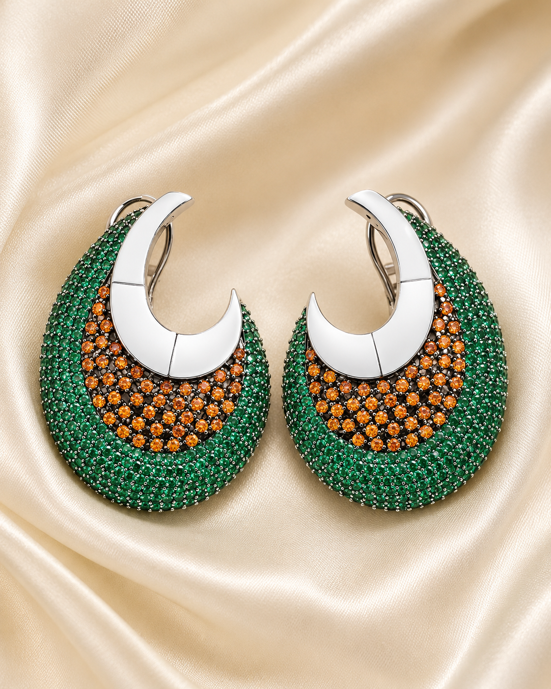 Premium Crescent Hoop Earrings – Hoop Earrings by Ladybug (Photo 4)