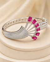 Rhodium-plated Openable Kara (LB-104)