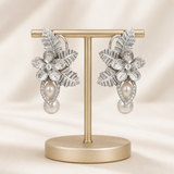 Mother Pearl Big Flower Studs