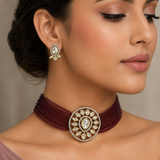 Uncut Kundan Set  LB-681
