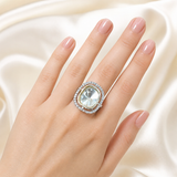 Elegant Kundan Cocktail Ring