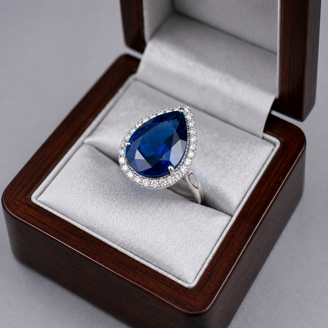 Duplet stone ring (Navy; Pink) – Ring by Ladybug