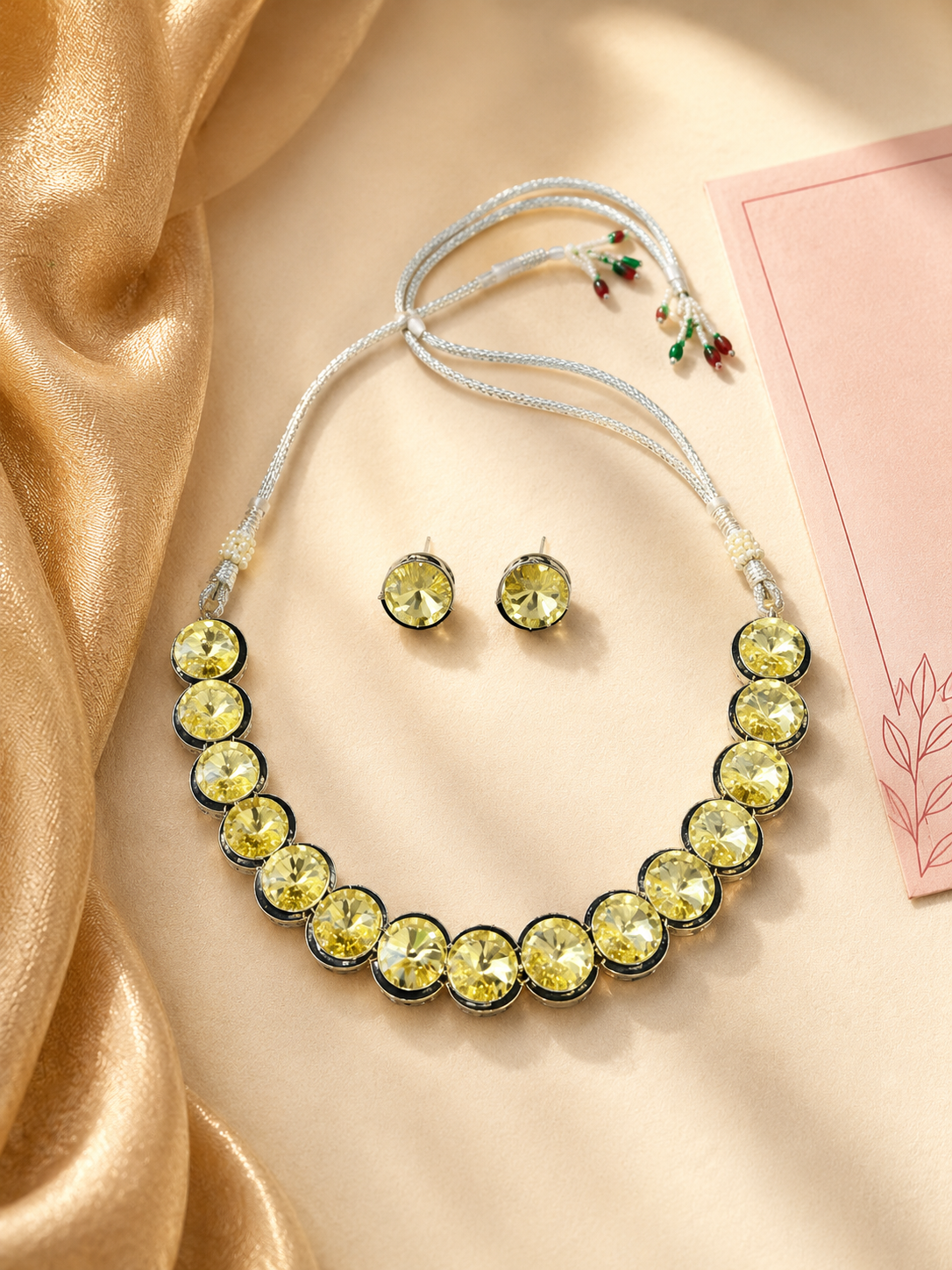 Swar*ski necklace set