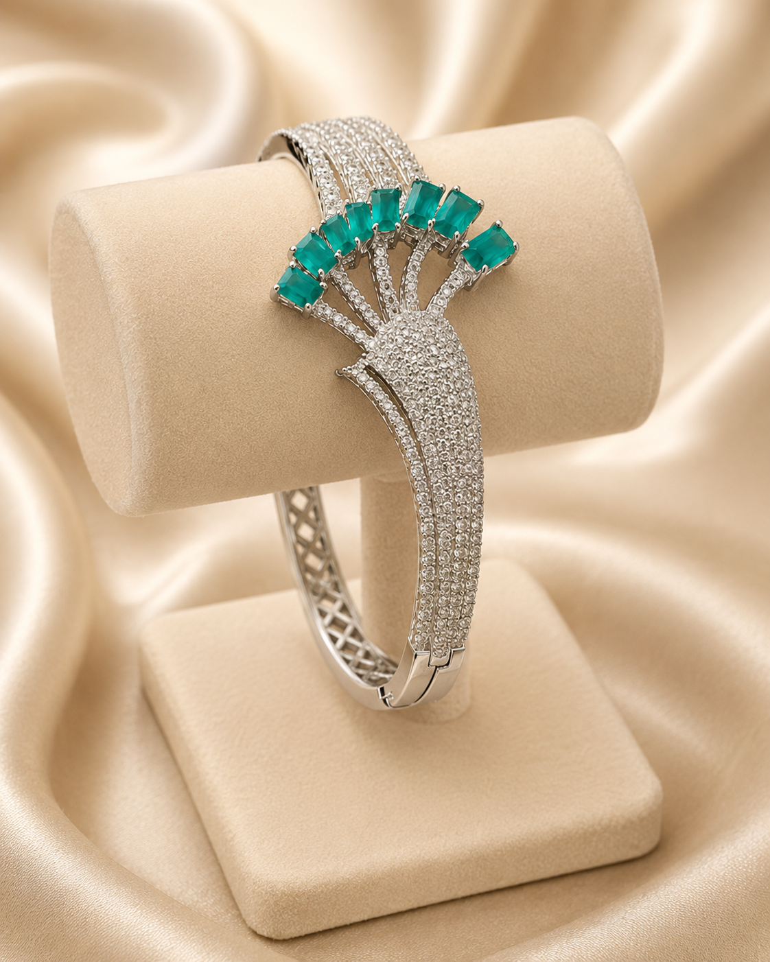 Rhodium-plated Openable Kara 2nd color