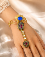 Gold-plated, Panjangla in Kundan (LB-170)