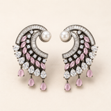 𝐌𝐨𝐨𝐧 𝐒𝐭𝐮𝐝 Earrings with Victorian Polish