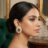 Floral Statement Earrings for Women
