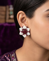 Premium Floral Stud Earrings